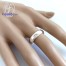 แหวนคู่ แหวนคู่เงินแท้ แหวนเพชร แหวนเงินแท้ แหวนหมั้นเพชร - RC3031di